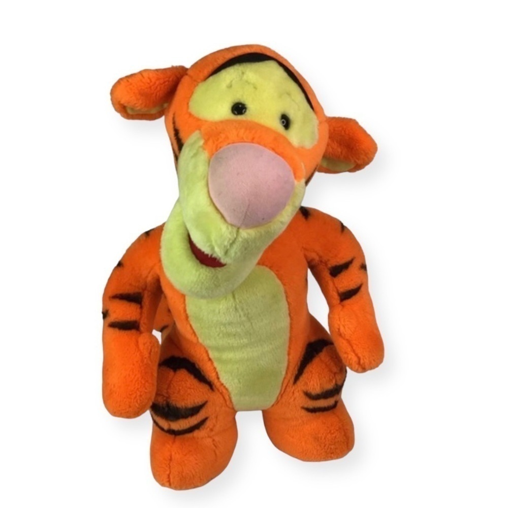 Disney Mattel Tigger Tiger Standing Plush Stuffed Animal Large Jumbo  22"  Vtg